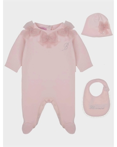 Комплект: комбинезон, шапка и слюнявчик Miss blumarine