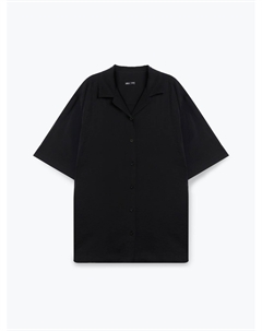 Рубашка из вискозы с коротким рукавом Zolla