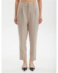 Брюки фасона Carrot со стрелками Zolla