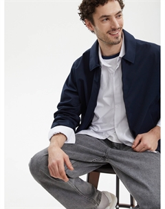 Куртка-бомбер на молнии с отложным воротником Zolla