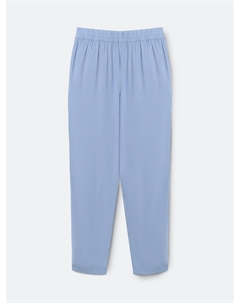 Брюки из вискозы на резинке с кулиской Zolla