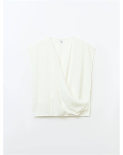 Топ-блузка без рукавов с запахом Zolla