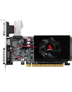 Видеокарта NVIDIA GeForce GT 610 GeForce GT610 2ГБ DDR3, Low Profile, Ret Biostar