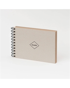 Скетчбук для графики А5 S5 Grey Craft paper, 200 гр., 50 л Falafel books