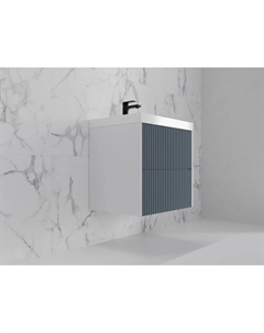 Тумба под раковину Стокгольм 61 см ЛС-00002306 графит софт Style line