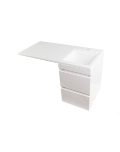 Тумба под раковину Даллас 130 белый R Style line