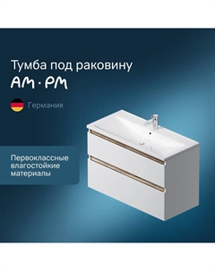 Тумба под раковину X-Joy M85AFHX1002WG Am.pm.