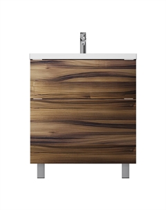 Тумба под раковину Gem 75 см M90FSX0752HF орех Am.pm.