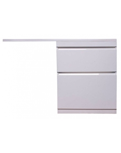 Тумба под раковину Даллас 130 Люкс белая R Style line