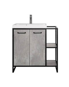 Тумба под раковину Лофт 60 бетон Style line