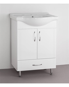 Тумба под раковину Стандарт 50 белая Style line