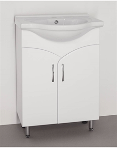 Тумба под раковину Стандарт 57 белая Style line