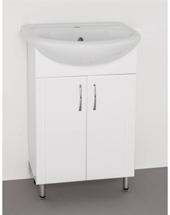 Тумба под раковину Стандарт 55 белая Style line