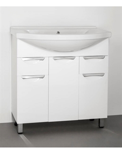 Тумба под раковину Жасмин 80 белая Style line