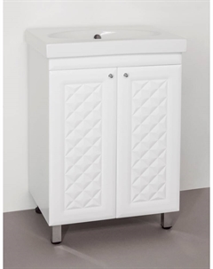 Тумба под раковину Канна Люкс 60 белая Style line