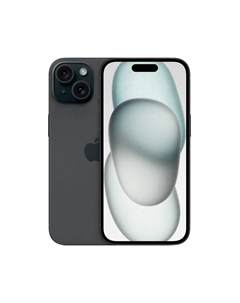 Смартфон Apple iPhone 15 256Gb (Black) (eSIM)