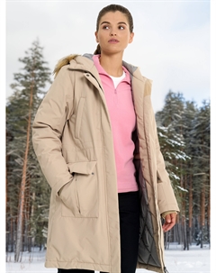 Пуховик женский, Желтый Outventure