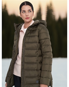 Пуховик женский, Коричневый Outventure