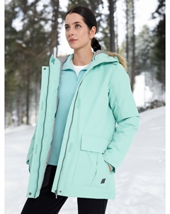 Пуховик женский, Зеленый Outventure