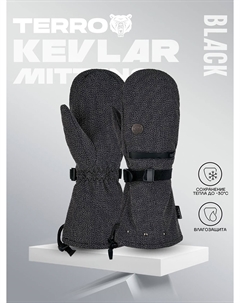 Варежки TERRO - KEVLAR, Черный Terror