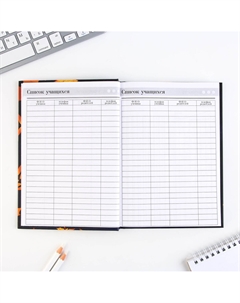 Подарочный набор, ежедневник а5 160 листов, планер 50 листов и ручка пластик Artfox