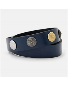 Кожаный браслет с клепками Xenia dukova