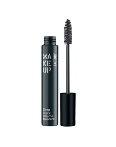 Тушь для объема ресниц Deep Black Make up factory