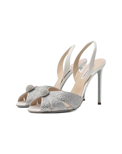 Текстильные босоножки Italian Flirt 105 Aquazzura