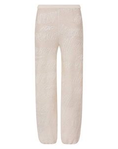 Джоггеры из хлопка и вискозы And the brand