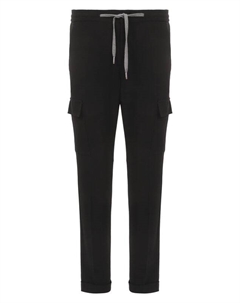 Шерстяные брюки-карго Marco pescarolo