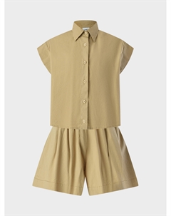 Комплект: рубашка и шорты, бежевый Aspesi