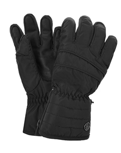 Черные непромокаемые перчатки Poivre blanc