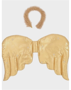 Костюм «Крылья ангела и ободок», золотые Meri meri