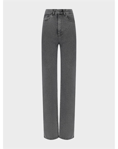 Серые джинсы прямого кроя Aline