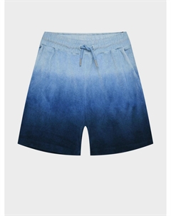 Шорты градиент от голубого к синему Molo