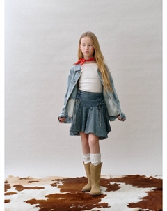 Юбка джинсовая для девочек Sela