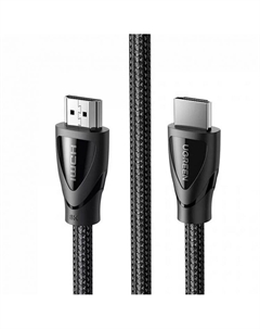 Кабель интерфейсный UGREEN HD140 40300_ HDMI 2.1 Male To Male 8K Braided. Длина 0,5 м. Цвет: черный Ugreen
