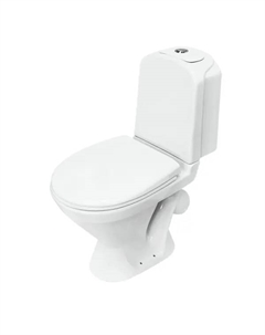 Унитаз-компакт Sanita Luxe Classic DM CSCSLCC01040611 сиденье с микролифтом двойной смыв Sanita luxe