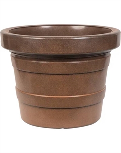 Горшок-кашпо цветочный La Tourelle ø55 v50 л пластик коричневый Tek.a.tek