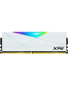 Модуль памяти DIMM 16Gb DDR4 PC25600 3200MHz ADATA XPG Spectrix D50 RGB White (AX4U320016G16A-SW50) Adata