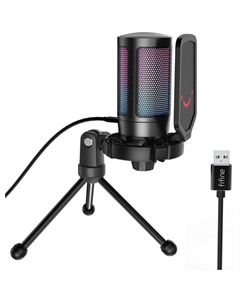 Микрофон Fifine AmpliGame A6V Black