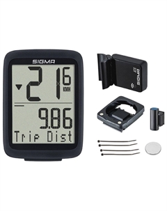 Велокомпьютер SIGMA, BC 8.0 WL ATS, 8 функций, БЕСПРОВОДНОЙ, черный, 4-008211 Sigma