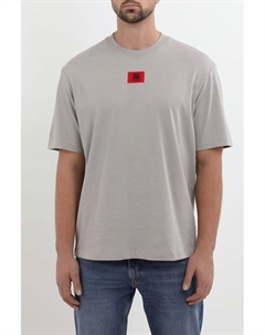 Футболка хлопковая с логотипом Hugo