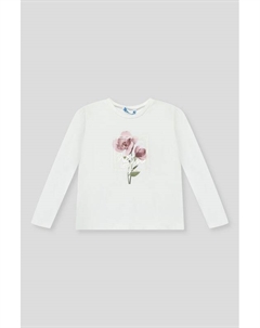 Лонгслив хлопковый с принтом Mayoral