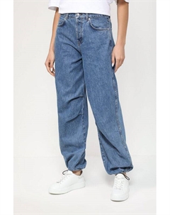 Джинсы свободного кроя с брючинами на кулиске Hugo