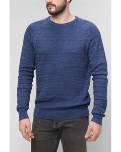 Хлопковый джемпер фактурной вязки Construe