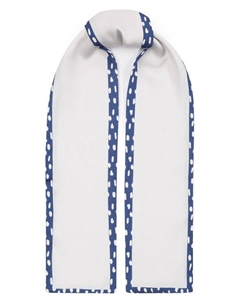 Шелковый платок в мелкий горошек Eleganzza