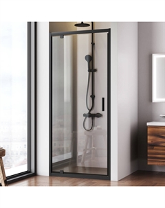 Душевая дверь в нишу Gem W90G-90-1P-BT 80 см Am.pm.