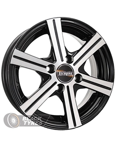 Литой диск TL 544 6x15/4x100 D54.1 ET45, Черные Tech line