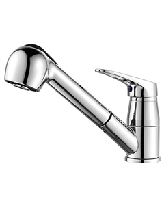 Смеситель для кухни LEDEME L6013 выдвижной излив хром Ledeme